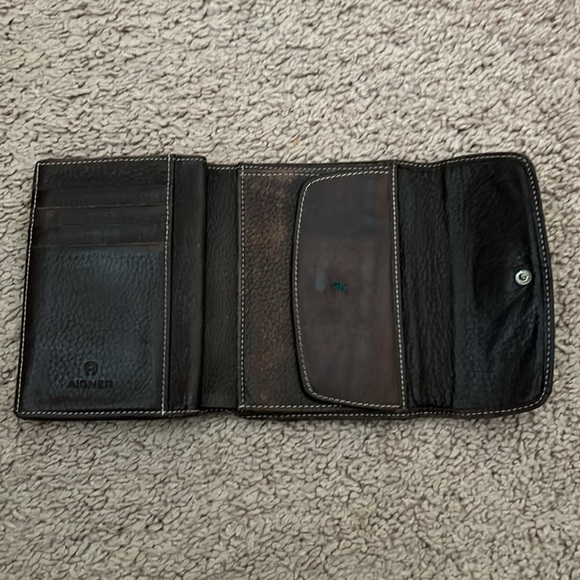 Leather wallet , Etienne Aigner - Picture 2 of 6